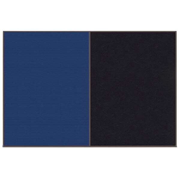 Enclosed Corkboard, 1 Door, 72"x48", 4" Fra